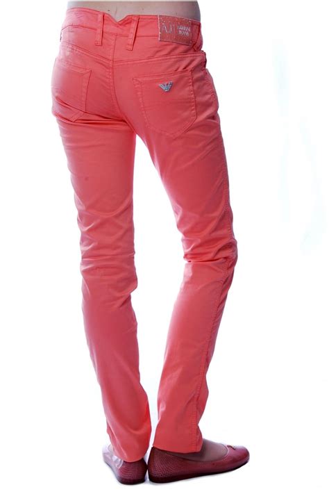 women's armani jeans|armani women's straight leg pants.